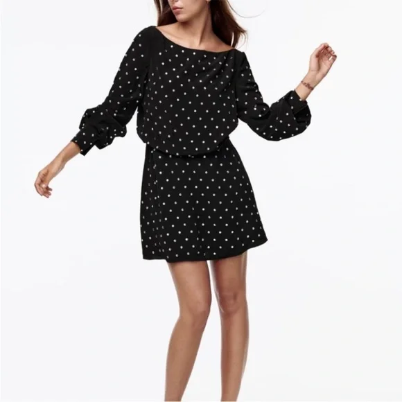 NWT ZARA RHINESTONE DRESS LIMITED EDITION  BLACK  DRESS - REF. 4043/280 XS - Picture 11 of 11